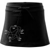 Kameň nožnice papier Spock - Športová sukne - two in one - XL ( Čierna )