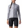 Castelli Aria Shell W, Silver/ Grey Veľkosť: M Dámska extra ľahká cyklo bundička