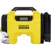 STANLEY SXVI02001 Akumulátorový kompresor 10 bar 12V adaptér pre napájanie cez kábel, digitálny displej; SXVI02001