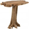 J-Line by Jolipa Prírodný barový stôl z teakového dreva na kmeni Root teak - 107*78*105cm - J-Line by Jolipa