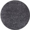 Ayyildiz , Kusový koberec Life Shaggy 1500 grey kruh, 120x120 (priemer) kruh, šedá, obývacia izba