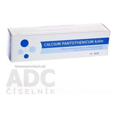 FIX CALCIUM PANTOTHENICUM krém 1x30 g