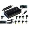 Univerzálny napájací adaptér EUROCASE 100W, AC 110-240V/CAR DC 12V, DC 12- 20, 9 svoriek