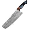 KnifeBoss damaškový nôž Nakiri 8