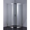 Hopa BARCELONA PLUS Štvrťkruhový sprchový kút 90x90x190cm R550, Chróm Al, sklo číre OLBPAL