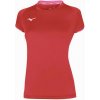 Mizuno Core Short Sleeve Tee W XS, ružová / červená