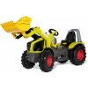Rolly Toys CLAAS šliapací traktor X Trac Premium Bucket tiché kolesá