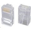 Solarix Konektor RJ45 CAT5E UTP 8p8c nestíněný neskládaný na drát / 100 ks KRJ45/5SLD 11238805