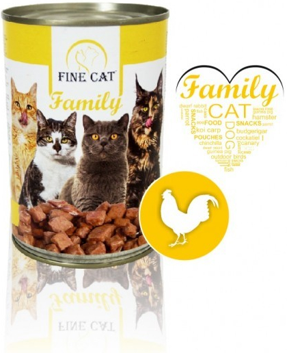 Fine Cat Family drůbeží 415 g