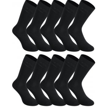 Styx 10Pack ponožky vysoké bambusové 10xHB960 čierne