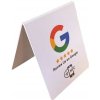 Stojan NFC NTAG213 140x120x1,5mm Recenzia Google biely