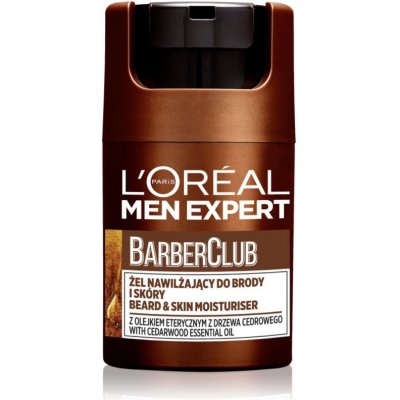 L’Oréal Paris Men Expert Barber Club hydratačný krém na tvár a fúzy pre mužov 50 ml
