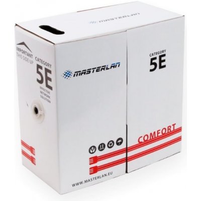 Masterlan OFTP5E24-MSC Comfort FTP drát venkovní Cat5e, PE, 24AWG, 305m