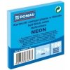 DONAU Bloček Donau neónový 76x76mm modrý