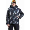 Pánska SNB & SKI bunda Meatfly Shader čierna/modrá S