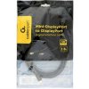 Gembird kábel Mini DisplayPort (M) na DisplayPort (M), 4K/30Hz, 1.8 m, čierny CCP-mDP2-6