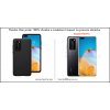 Púzdro Luxria Premium pre Huawei - Čierne (Liquid Silicone & Soft Touch) pre Huawei: P40 Pro