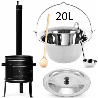 Perfect Cauldron kotlík na guláš smalt 1,2 mm 22 l