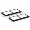 MANN-FILTER Filter vnútorného priestoru CU23001-2
