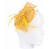 Fascinátor - hořčicový