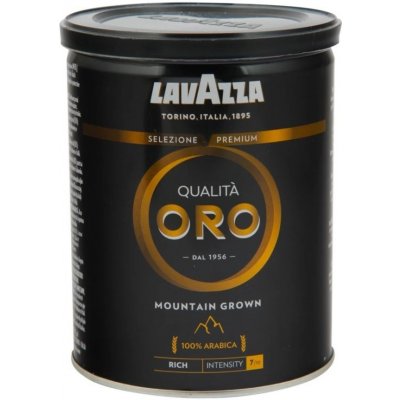 Lavazza Qualità Oro Mountain Grown - mletá káva, dóza, 250 g
