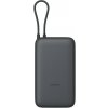Xiaomi Powerbank 22.5W 20000mAh integrovaný USB-C kábel sivá