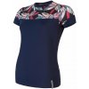 Dámske tričko kr.rukáv SENSOR COOLMAX IMPRESS deep blue/leaves S