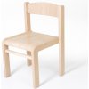 Hajdalánek Detská stolička Luca pre MŠ buk, výška 21 cm