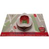 Arsenal FC Narodeninové blahoželanie Arsenal FC, 3D Emirates Štadión, 22x15 cm