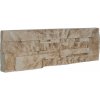 Obklad Vaspo kameň lámavý béžovo-hnedý 10,7x36 cm reliéfna V53004, 0,500 m2