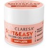 Claresa Soft&Easy Soft Latte 12 g – stavebný gél na nechty nude béžový, samonivelačný