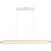 V-TAC Dizajnové závesné LED svietidlo 24W, 3000lm, biele Farba svetla: Teplá biela
