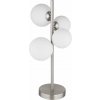 Globo Lighting Riha stolová lampa 4x3.5 W biela-niklová 56140-4T