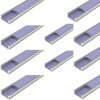 Brolux Hliníková lišta Fatis s krytom, anodizovaný profil pre LED pásiky do 12mm, 1m, 10ks, FATIS13544_3_10
