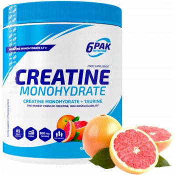 6PAK Creatine Monohydrate 500 g od 28,9 € - Heureka.sk