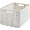 Kôš Curver® STYLE L, krémový, 32.6x43.6x23 cm