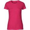 Neutral Dámske tričko Fit z organickej Fairtrade bavlny - Ružová | XS