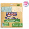 Spontex Microfibre Recyclingfasern mikroutierka z recyklovaných vlákien 30 x 30 cm 2 ks