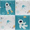 Stegu Detské čalúnené panely Mollis 30x30 cm Ufo sada