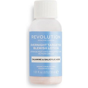 Revolution Skincare Overnight Targeted Blemish Lotion sérum na vyrážky 30 ml