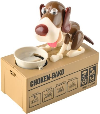 Taijia Toys Browndog8124 Interaktívna pokladnička Hladný psík hnedý od  10,99 € - Heureka.sk