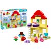 Lean Toys LEGO Duplo – Prasiatko Peppa narodeninový dom 10433