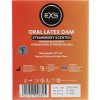 EXS Oral Latex Dams Flavoured Strawberry 1 pc