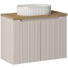 Comad SET-NOC B OAK 80CM D UN BEYOND 5 WH