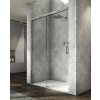 RONAL CADURA CAS2 100cm ľavé dvere do niky alebo do kombinácie / sprchový kút rohový, profil chróm - 68 – sklo sieťotlač Shade