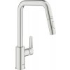 Kuchynská batéria so sprchou GROHE Start supersteel 30631DC0