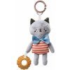 Taf Toys Activity Toy Clara The Cat kontrastná závesná hračka s hryzadielkom 0 m+ 1 ks