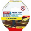 Protišmyková páska, 25 mm x 5 m, TESA Anti Slip, fluoreskujúca