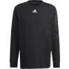 Pánske tričko adidas, BL PUFF LS T čierna,biela M