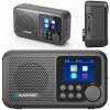 Rádio s napájaním zo siete/batérie DAB+, FM Blaupunkt DAB DR8BK